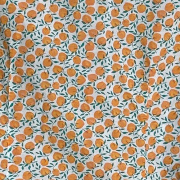 J. Crew Factory Women’s Lightweight Cotton Shirt Signature Fit Peaches Print S - Picture 10 of 10